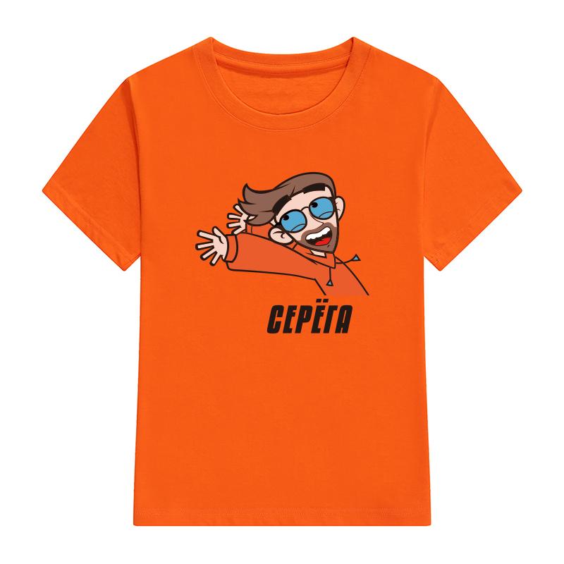 Children's 100% Cotton T Shirts Merch A4 SEROGA Print Casual Family Clothing Set boy's & girl's Fashion Tops