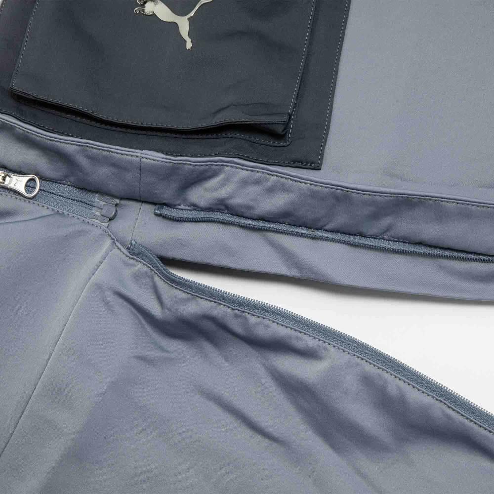 Puma X Sorayama Woven Pants Mid Waist Straight-Leg Casual Unisex Bottoms Grey 622607-92