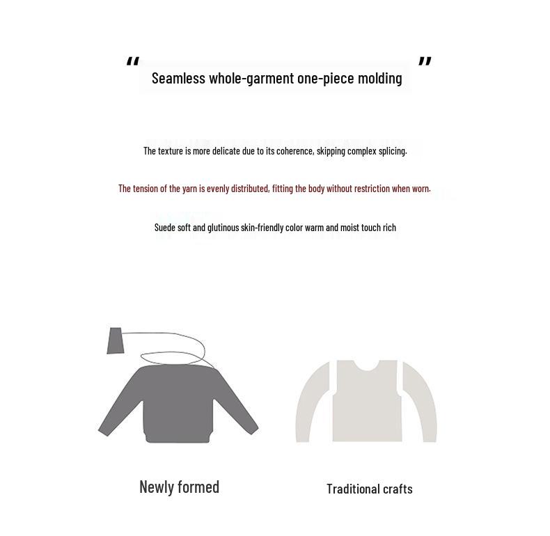 Women's Slim Fit Pure Cashmere High Neck Pullover Sweater - Autumn/Winter Collection