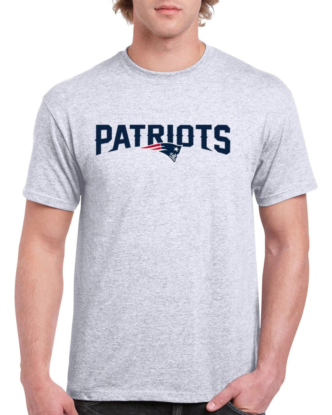 Patriots T-Shirt New England Football Wordmark GNP03 XXXL
