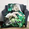 Customizable Genshin Impact7 Throw Blanket – Personalized Name, All-Season Cozy Snug Blanket, Machine Washable, Personalized Blanket