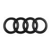 2026 Hot ABS Four Ring Car Logo Cover Retrofitting Front Grille Badge Rear Trunk Emblem For Audi A3 A4 A5 A6 A7 Q2 Q3 Q5 Q7 Q8 Sticker
