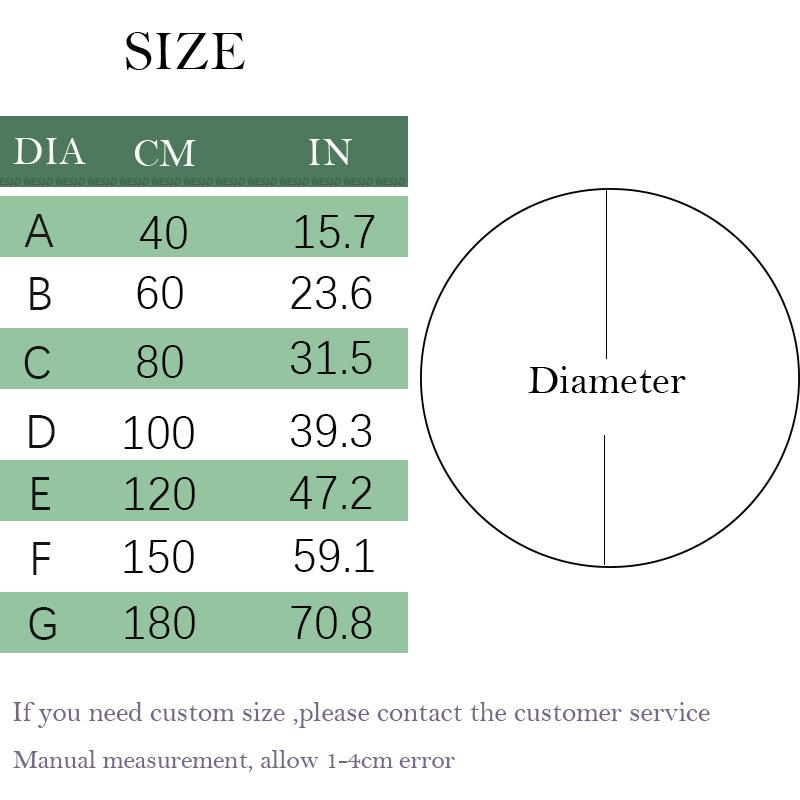 Etnické koberce Kulatý koberec Bohemian Mandala Koberec Dětský koberec Do dívčího pokoje Velká podlahová podložka pro kulatý konferenční stolek Obývací pokoj