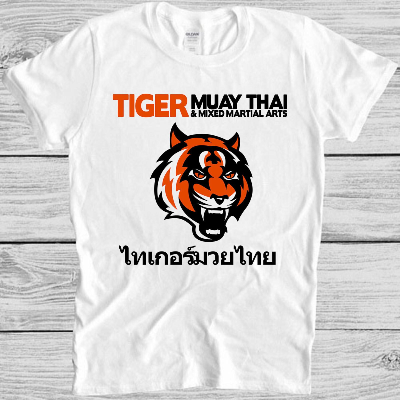 Футболка Муай Тай Тигр Боец Таиланд Спорт Мем Подарок Смешная Футболка T Shirt M1084 L