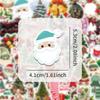 54 Sheets Christmas Cartoon Stickers for Decorating Skateboards, Notebooks, Tablets, and Christmas Trees