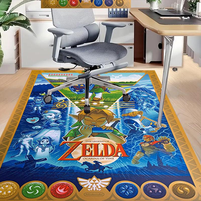 Legend Zelda Twilight Princess Carpet For Playroom Bedroom Living Room Sofa Home Decorkids Game Area Rug Nonslip Floor Mat