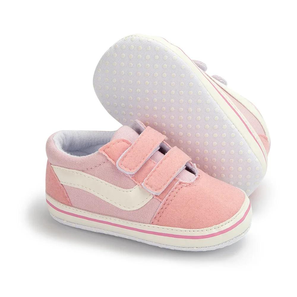 2025 New Baby Canvas Sneakers Anti-slip Soft Plaid Baby Boy Girl Shoes Newborns First Walkers Infant Baby Unisex Casual Shoes