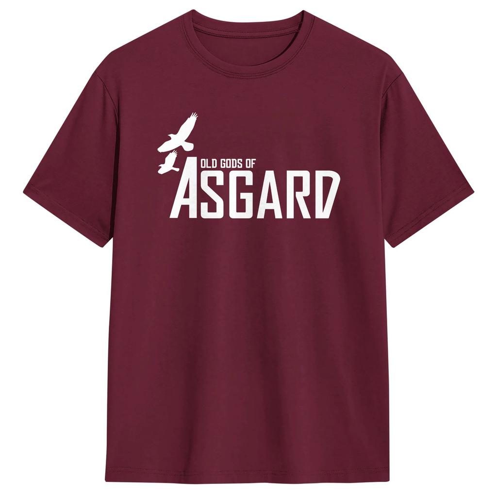 Mens T Shirt Alan Wake Old Gods Of Asgarde TShirts Harajuku Beach Tee Shirt Vintage Cotton Clothes Gift