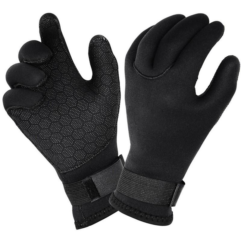 Guanti da Subacquea in Neoprene da 3 mm 5 mm Snorkeling Scuba Apnea Nuoto Invernale Isolamento Termico Antiscivolo Resistenti all'Usura