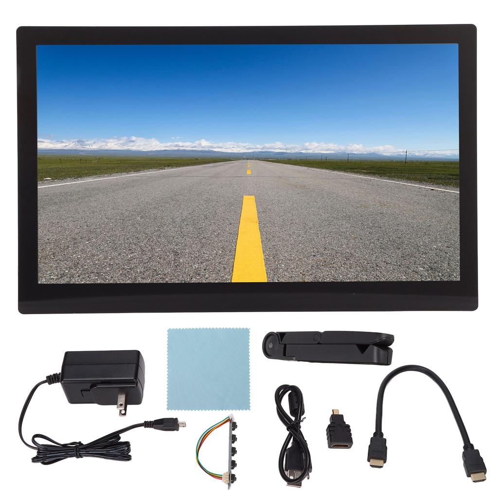 Display Screen for Raspberry Pi 10.1in 1280x720 Resolution High Compatibility QLED Quantum Dot