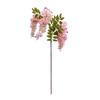 Artificial Wistaria with Green Leaves UV Resistant Fake Flower Decoration Indoor Outdoor Home Wedding Party Faux Flower Decor