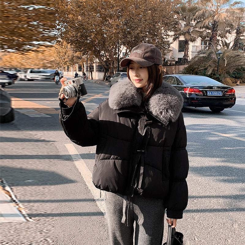 Short Bread Clothes Women's Loose Winter Cotton Clothes Jacket Thickened