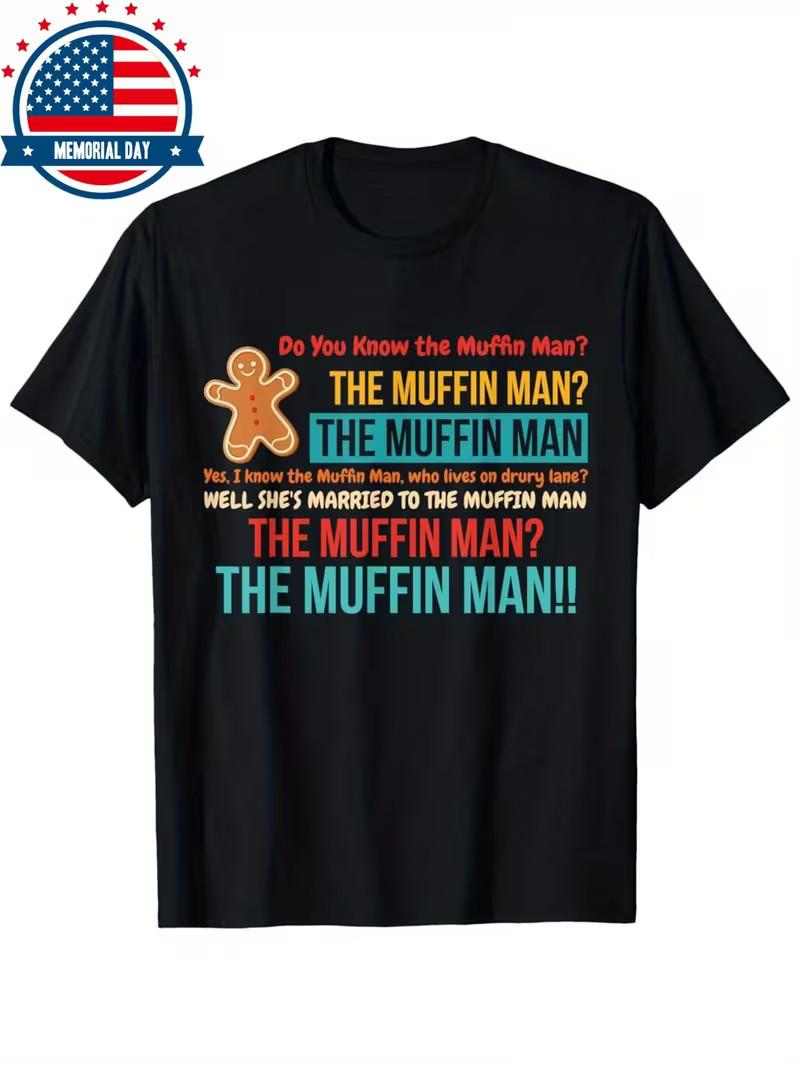 Do You Know The Muffin Man? The Muffin Man Vintage T-Shirt S