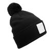 Pom Pom AppliquÃ© Patch Beanie