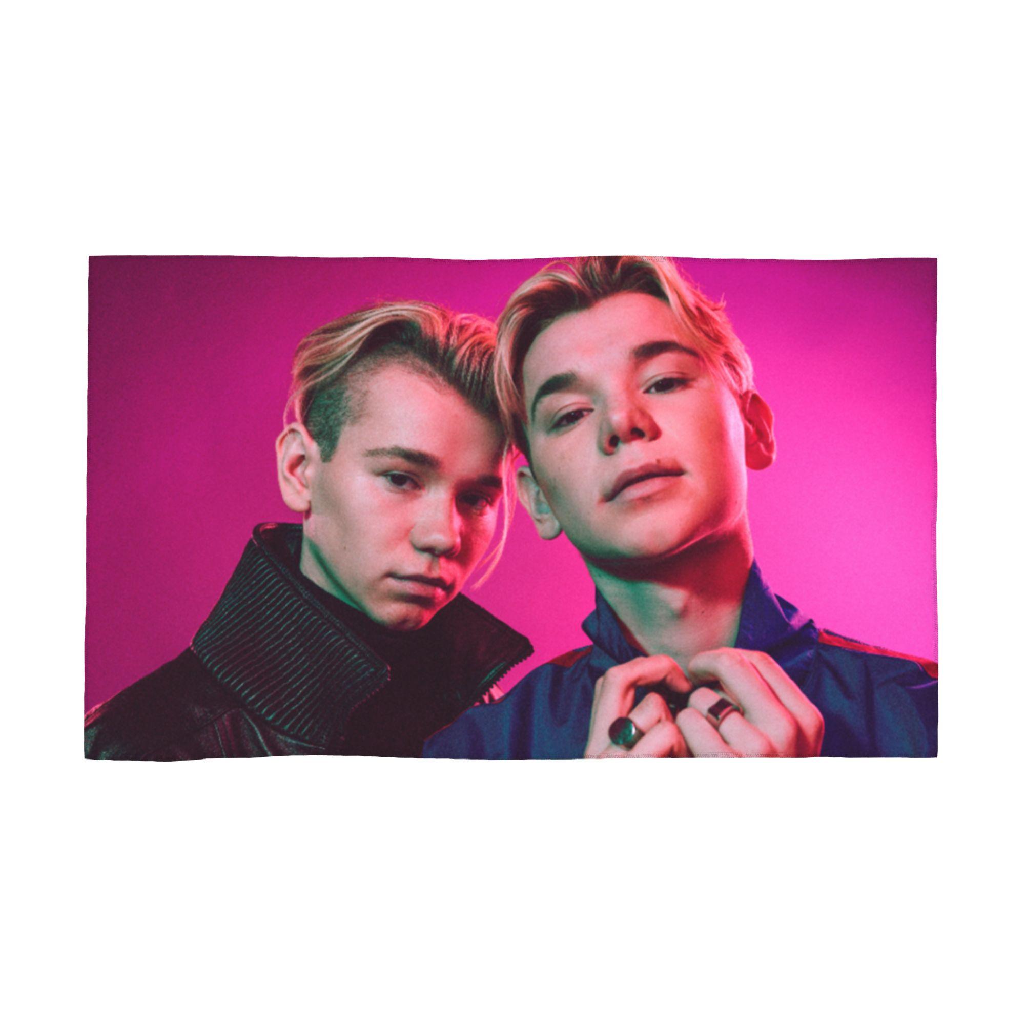 

Marcus And Martinus Sweden Norway Eurovision Soft Face Towel Quick Dry Pool Bath Cotton Towels Absorbent Quick W40*H60(CM)