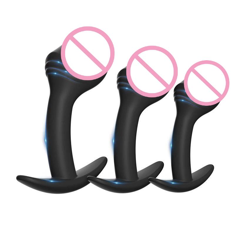 Safe Tpe Anal Plug Butt Plug Unisex Sexy Buttplug Big Dildo 4 Different Size Prostate Massager Adult Sex Toys For Men/Women