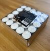 Tealight Burns for 100 Large Aluminum Candles, Unscented, 4+ Hours, Pieces, Capacity, Cups.