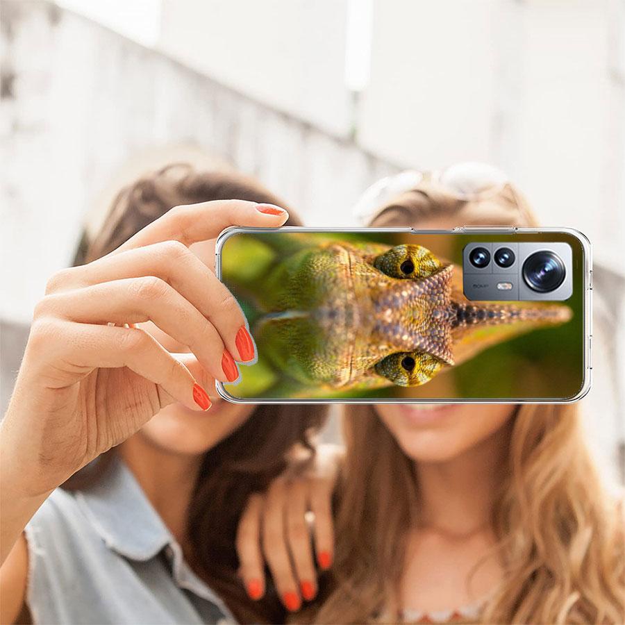 Chameleon Funny Wildlife Phone Case For Redmi Note 13 Pro Plus 14 Pro+ 12S 12 11S 11T 11E 11 10S 10 9S 9 Xiaomi Capa TPU