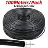 Kesla Drip Irrigation Kit 10-100M 4Way 2Way 8L Drip Arrow 3/5Mm Hose Watering System Dripper Sprinkler Pot Planting Greenhouse