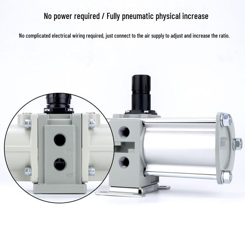 Andatong 9921 Pneumatic Booster Valve with 10L Air Tank