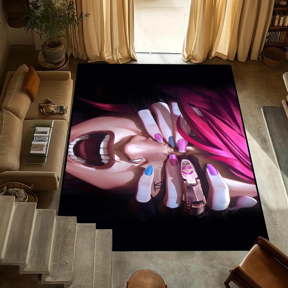 Door Mat Anti-Slip Kitchen J-JINX Bedroom Cartoon Handmade Tufted Rug Carpet Living Room A-Arcane2 Entrance Decoration