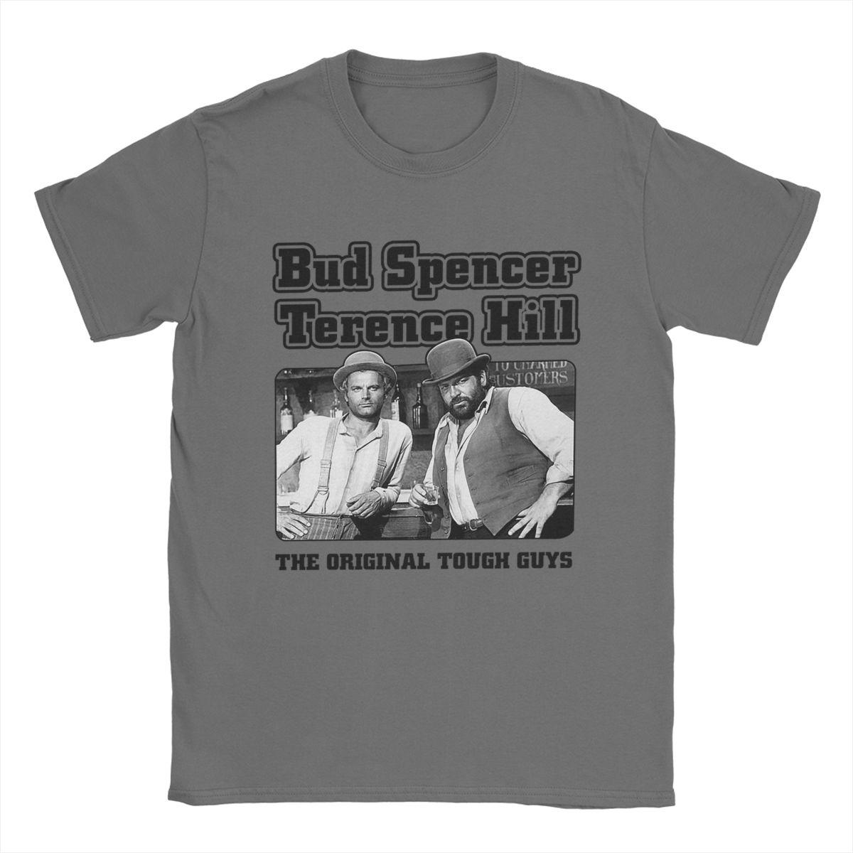 

Humorous Bud Spencer Und Terence Hill T-Shirts for Men Round Collar Cotton T Shirts Short Sleeve Tee Shirt Plus Size Clothes L