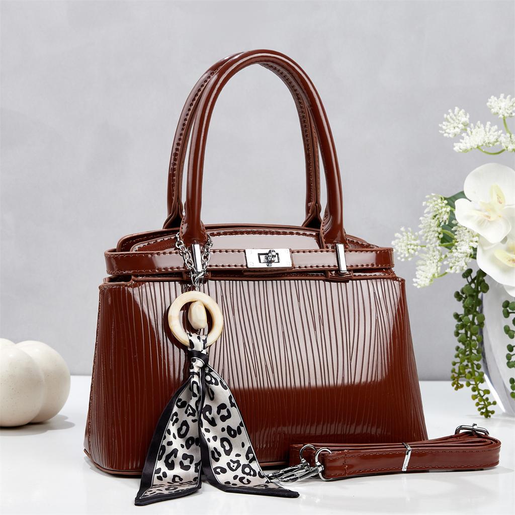 PU Leather Top Handle Satchel for Women Shoulder Tote Bags Casual Purses and Handbags Women’s Shopping Shoulder Bags Messenger Tote Bag Crossbody Bag