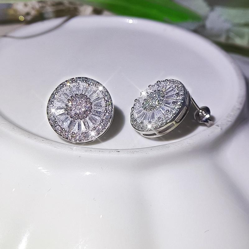 

Корейский стиль модное ожерелье подарок ювелирные изделия микро набор циркон ожерелье серьги браслет кольцо