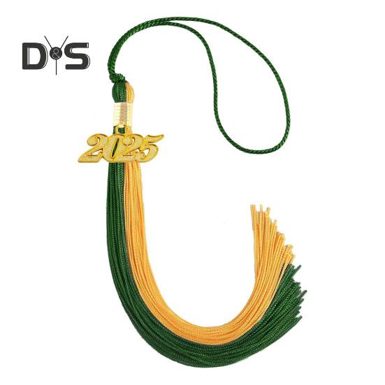 2025 Graduation Tassel 9-Inch Tassel with 2025 Year Charm Standard Tassel Class of 2025 Keepsake for Graduation Ceremonies Photos