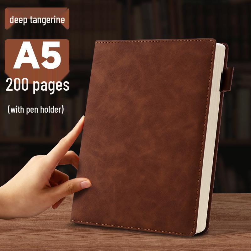 A4 Dickes Notizbuch - 2026 Geschäftstagebuch & Besprechungsprotokollbuch