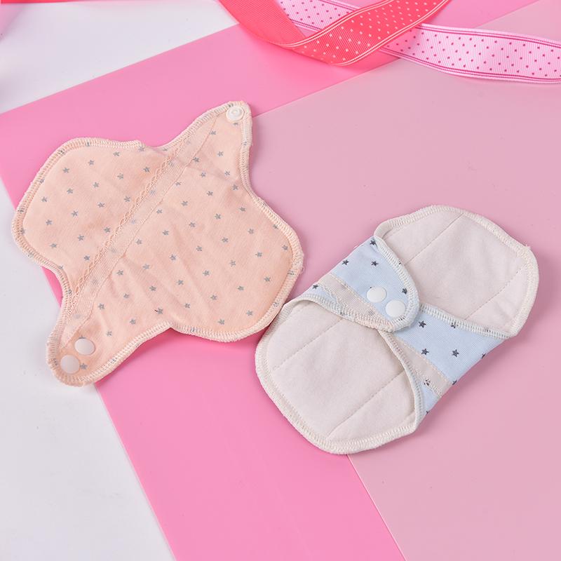 140 mm żeńska wielokrotnego użytku zmywalna bawełniana podpaska menstruacyjna dla mamy 5,5 cala