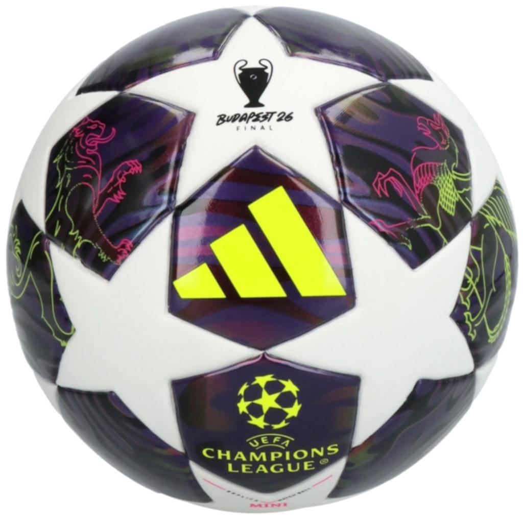 Adidas UEFA Champions League Final Mini Ball, Unisex Purple Football