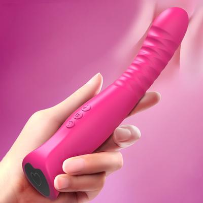 10 výkonných vibračních režimů Kouzelná hůlka Vibrátor Vagina Dildo Sexuální hračky pro ženy Vibrátor bodu G pro ženy