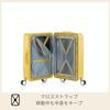 Suitcase Carry Case Carry Case Location LOCKATION Spinner Frame Type S Size 32L 55cm Mustard [American Tourister] 55/20 Carry-on 3.1kg