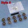 10 PEZZI Bottoni per Jeans di Ricambio 17mm Senza Cucitura Bottone in Metallo Kit di Riparazione Bottoni per Jeans Rimovibili Senza Chiodi Set Accessori da Cucito