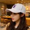 Yang Jian Huina Yuzu Club Embroidered Baseball Cap – Trendy Sun Protection Hat with Cool Letter Design