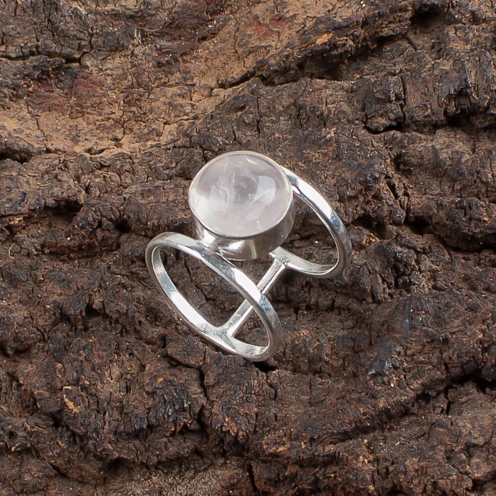 Rose Quartz Gemstone 925 Sterling Silver Jewelry Handmade Ring Anniversary Gift RR-13-20