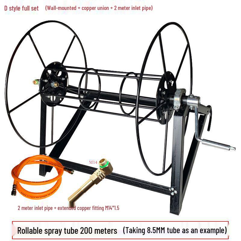 Opbergrol voor Landbouwspuit Slang en Pijp