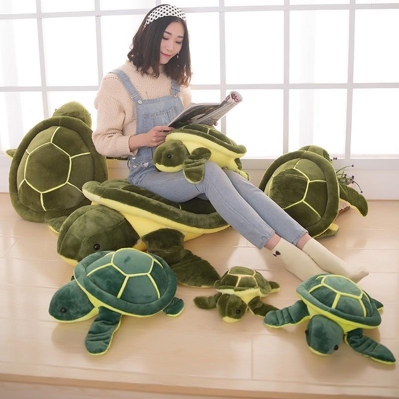 Plush Turtle Toy With Pp Cotton Filling For Kids And Collectors