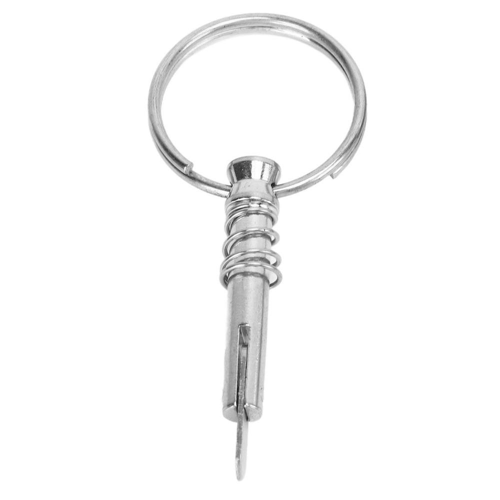2PCS 316 Stainless Steel Quick Release Pin Corrosion Resistant Bimini Top Pin for Ship Building