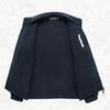 Fleece Jacket for Men, Outdoor Sports Stand Up Collar Top, Large Windproof and Plush Warm Cardigan, Hoodie, Fleece Jacket