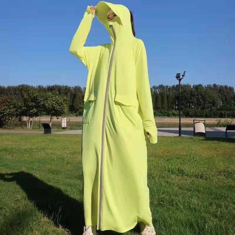 

Очень большой размер 100,00 кг-150,00 кг Цельная одежда для защиты от солнца для всего тела Yellow [single zipper ordinary]] 3XL