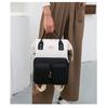 Mama's Multifunctional Backpack: Stylish Diaper Bag with Insulated Compartments & Changing Pad
