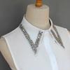 Frühling 2025 Exquisites Strass-Abnehmbares Kragen-Damen-High-End-Hemd-Accessoire