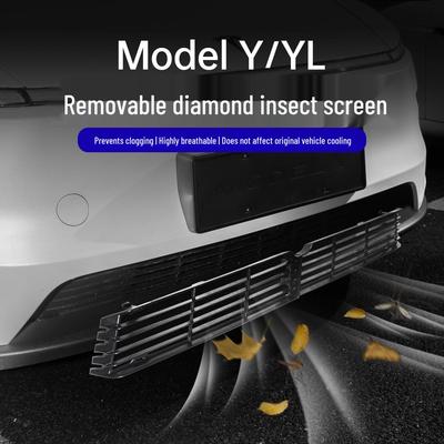 Tesla Model Y/YL Front Grille Clip-On Insect Netting