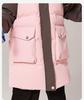 Girls' Winter Workwear Contrasting Down Jacket