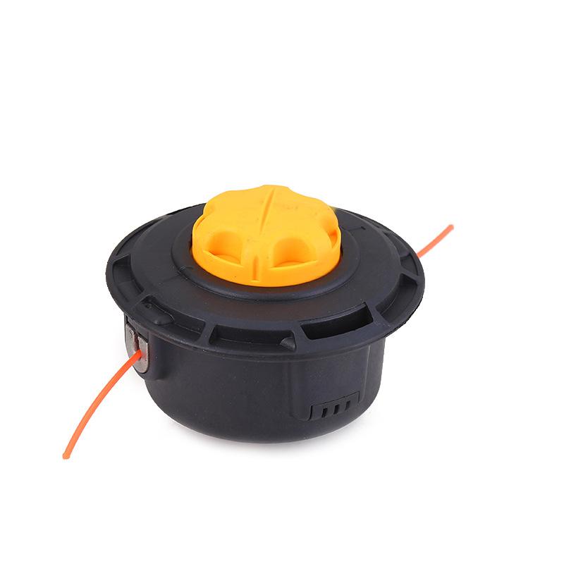 Petrol Mower Trimmer Head M10x1.25 for FUXTEC Strimmer Bump Feed Line Spool Lawn Mower Brush Cutter Garden Power Tool Accessorie