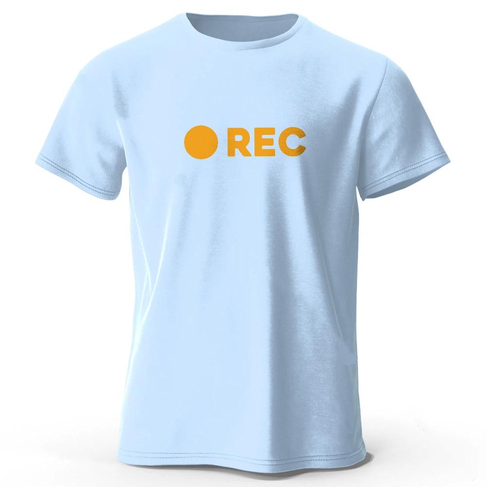

REC Printed Essential Wardrobe 100 Cotton TShirt Soft Breathable Round Neck Short Sleeve Tee for Men Women 4XL