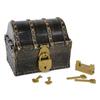 Gold Pirate Treasure Chests Candy Box Kids Children Gift Vintage Halloween Party Decor Jewelry Storage Organizer Box Case Holder