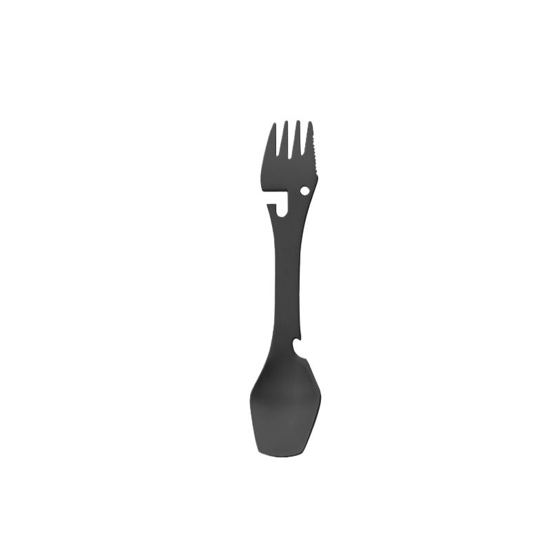 Stainless Steel Spoon Fork Tableware Multi Tool Can Opener Portable Utensil Flatware Cutlery Bottle Camp Picnic Spork Multitool